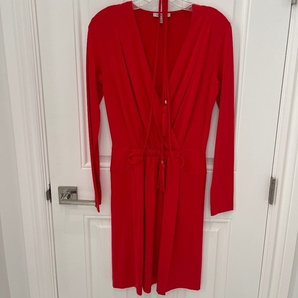 Boston Proper Red dress size 4 - Picture 1 of 4